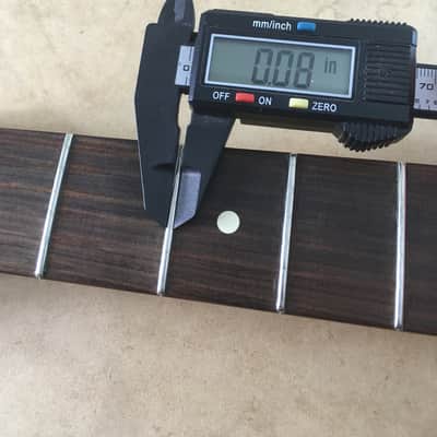 Vintage Fender Lefty Standard Stratocaster Neck 2001 Relic Strat Rosewood + Upgraded American Vintage Bone Nut image 10
