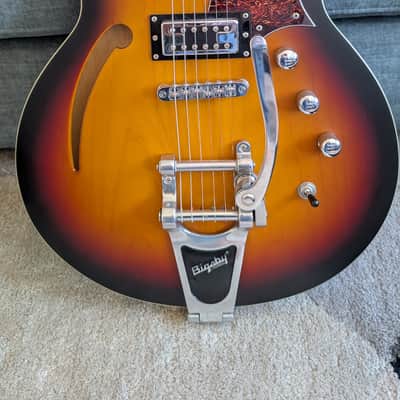 Reverend Tricky Gomez RT 2010s - Satin 3-Tone Burst image 3