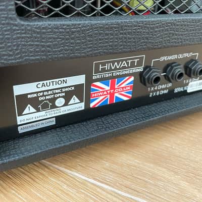 Hiwatt Hi-5 2-Channel 5-Watt Guitar Amp Head 2019 - Present - Black image 2