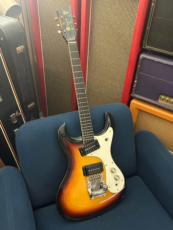 Mosrite Ventures Model Electric Guitar 1990’s Sunburst image 1