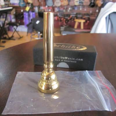 Schilke 25 12A4AGP Trumpet Mouthpiece Gold image 1