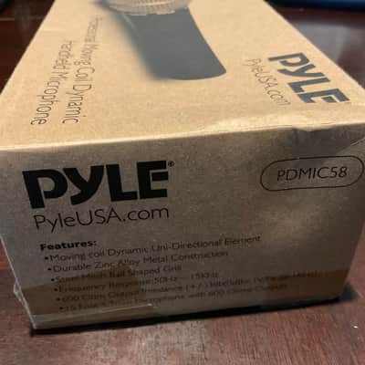 PYLE  Professional Moving Coil Dynamic Microphone PDMIC58 - Black image 4