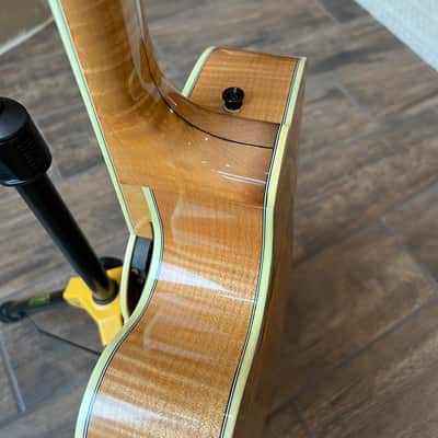 Steven Andersen "Emerald City" Acoustic Archtop: 1995 - Flamed Maple & Engelmann Spruce image 9