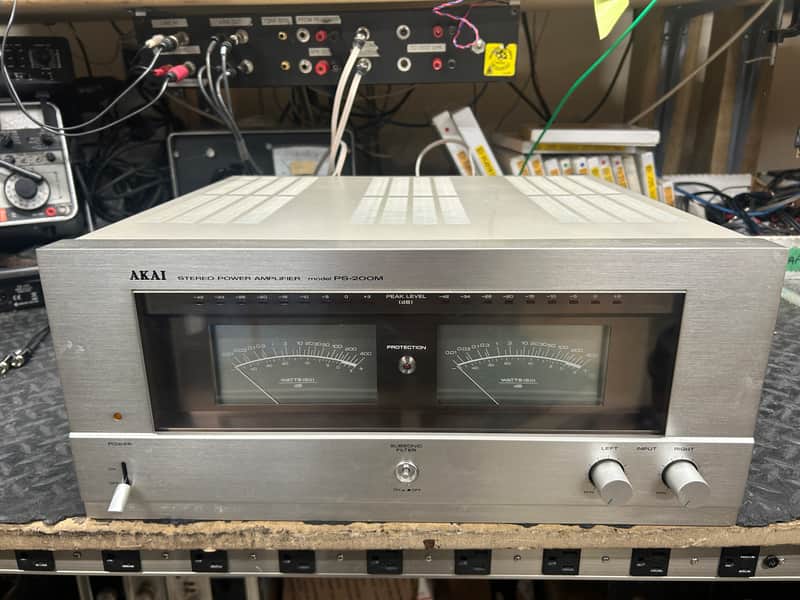 Akai PS-200M, GXC-570D, GX-747, PS-200C and PS-200T TOTL Stereo System