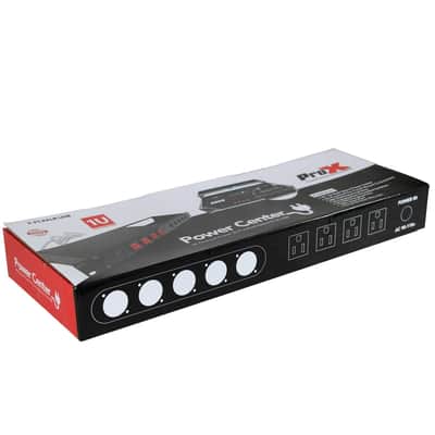 ProX 1U 15Amp 4 Channel Circuit Breaker Switch Panel w 2 USB & 5 Punched Spaces image 4
