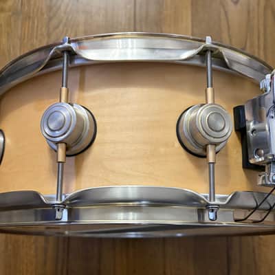DW Collectors Maple Satin Oil 10/6 snare drum 6"x14" image 2