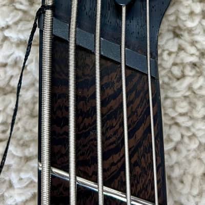 Ibanez EHB1505MSPLF Multi Scale Headless 5-String Bass - Pacific Blue Burst Flat image 5
