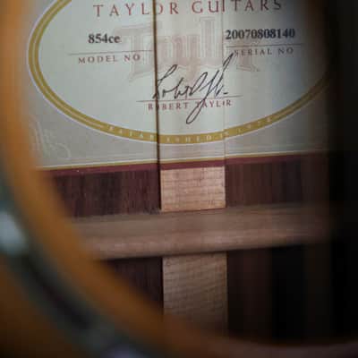 Taylor 854ce 12-string 2007 image 5