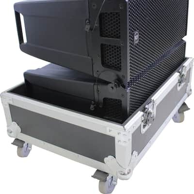 Line Array Flight Case for 2 RCF HDL6-A HDL26-A Speakers W/Wheels image 2