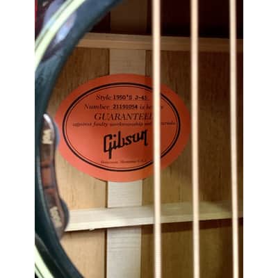 Gibson 50s J-45 Original Ebony image 8