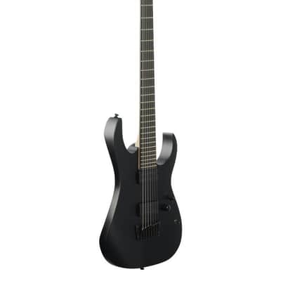 Ibanez Iron Label RGIXL7 7-String Electric Guitar Black Flat image 8