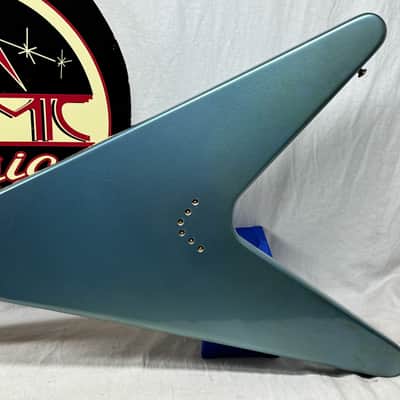 Gibson USA Custom Shop '59 1959 Reissue Flying V Guitar with COA + Case - Pelham Blue image 11