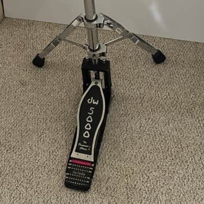 DW DWCP5500TD 5000 Series Delta Heavy Duty Double-Braced Rotating 2-Leg Hi-Hat Stand 2020s - Chrome image 1