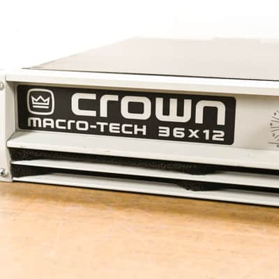 Crown Macro-Tech 36x12 2-Channel Power Amplifier CG015TJ Bild 4