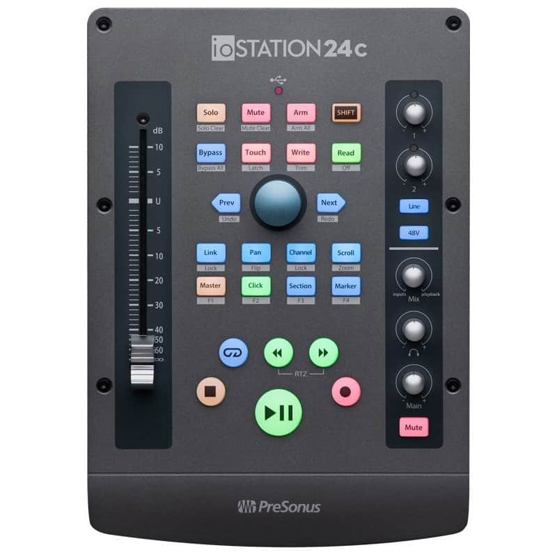 PreSonus ioStation 24c USB-C Audio Interface and DAW Controller image 1