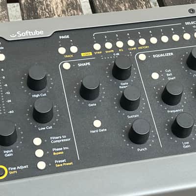 Softube Console 1 MKII Hardware/Software Mixer 2010s - Black/Grey image 8