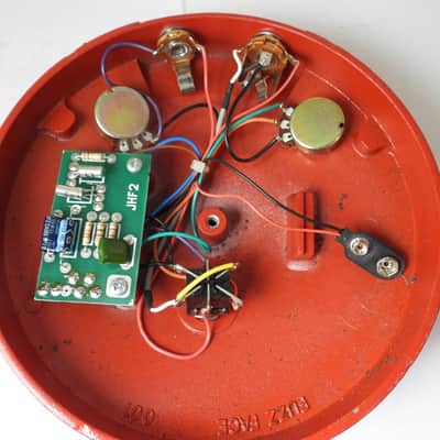 Dunlop Dallas Arbiter JHF-2 Fuzz Face Effects Pedal NKT275 Red Dot Transistors image 7