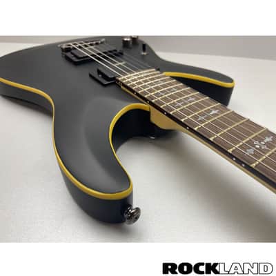 Schecter Demon 6 Satin Black Lefthand image 12