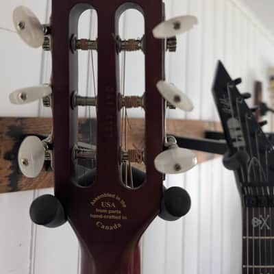 Godin Multiac Steel Duet Ambiance 2010s - Sunburst image 5