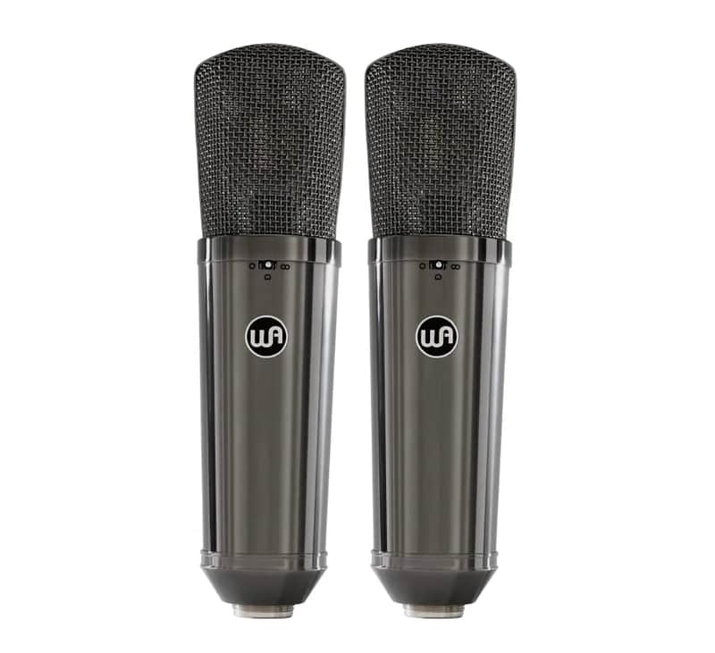 Warm Audio WA-87 R2 Large Diaphragm Multipattern Condenser Microphone Stereo Pair image 1