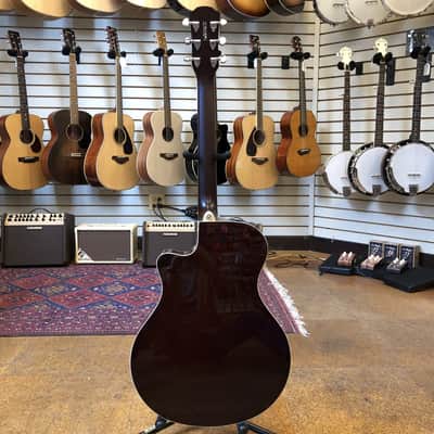 Yamaha APX600 Thinline Cutaway Acoustic-Electric Guitar Natural image 6