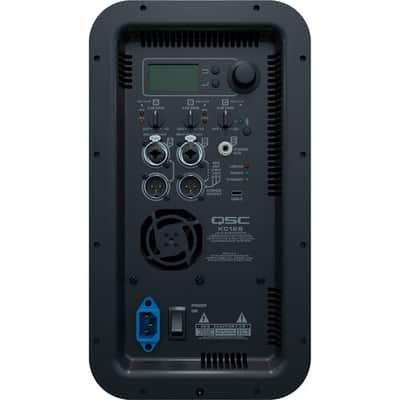 QSC KC12-BK Active 3-Way Column Loudspeaker System with Bluetooth (Black) - 12in image 10