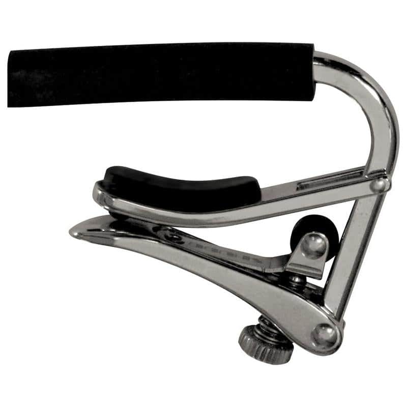 Shubb Standard Capo for Steel String Guitars - Polished Nickel image 1