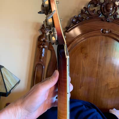 D'Angelico New Yorker 1954 Amber Sunburst w/original Lifton hardshell case image 13