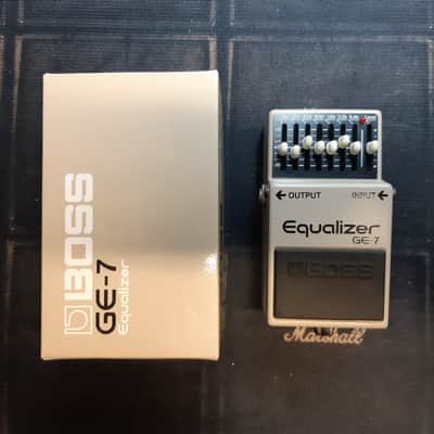 Boss GE-7 Equalizer (Black Label) OCT 1987 MIJ with BOX and Instructions image 3