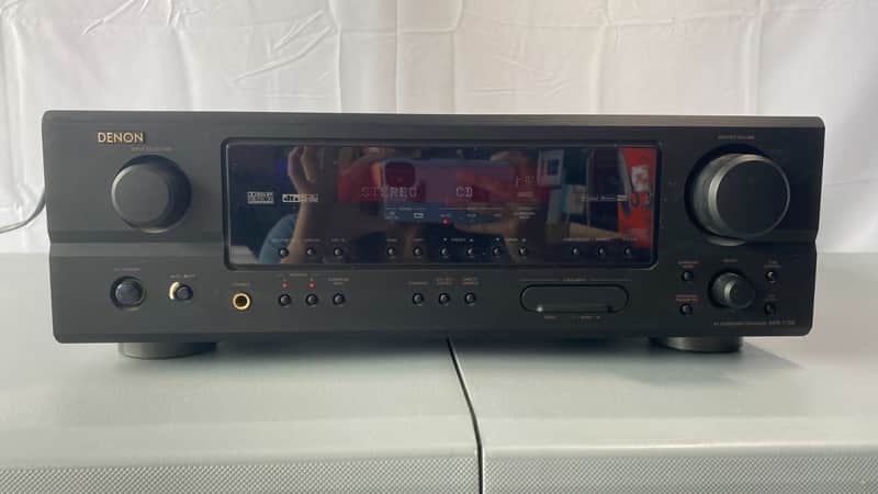 Denon AVR-1705 Receiver HiFi Stereo 6.1 Channel Home Theater Radio Vintage AVR image 1