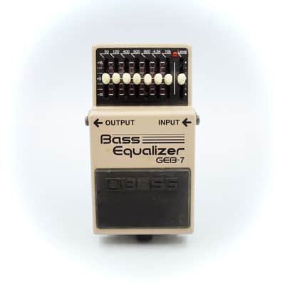 Boss GEB-7 Bass Equalizer Bass Guitar Effect Pedal BM07370 image 2