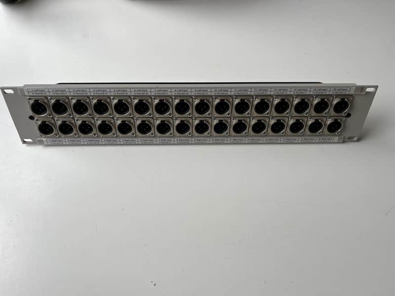 Neutrik Patchbay XLR (32 Male) image 1