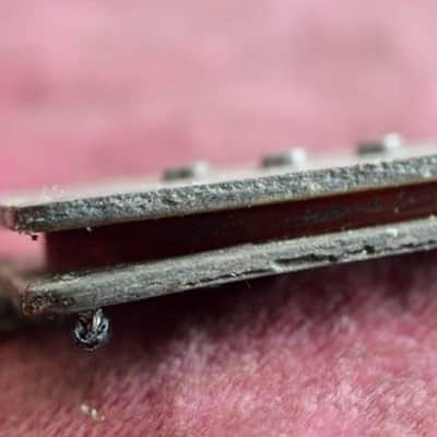 Vintage Fender PRE-CBS Jazzmaster Grey Bottom Pickup 7.29k 1960's South Facing Magnet image 8