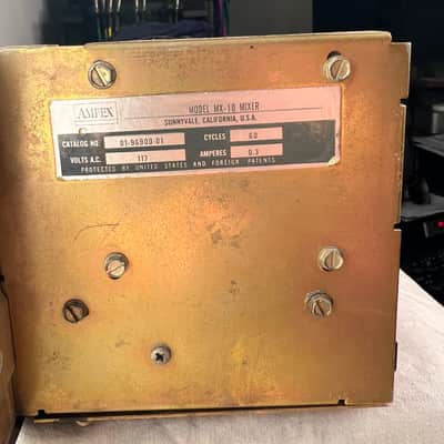 Ampex MX-10 Mixer 1960s - Silver image 8