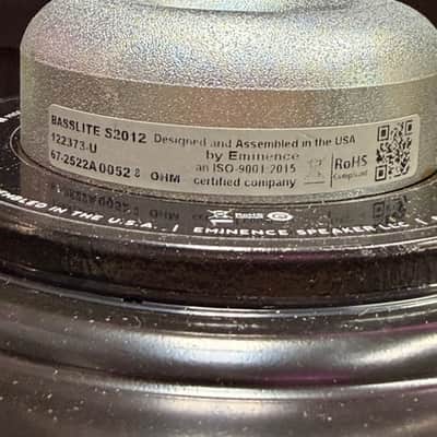 Eminence Basslite S2012 12" Neodymium Bass Guitar Speaker (8 Ohm, 300W Peak) – Open Box / Brand New image 11