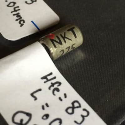 NOS Germanium NKT275 Red Dot Transistor Set (Classic Gain) imagen 3