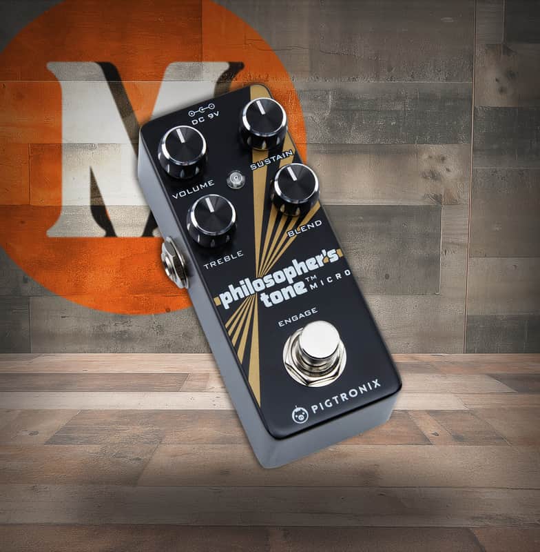 Pigtronix Philosopher Tone Optical Compressor Sustainer (PTM2) image 1