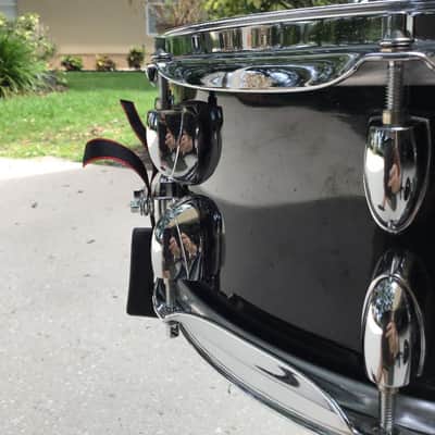 5.5x14 Yamaha Oak Custom Snare drum w/Protection Racket bag. image 8