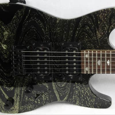 Custom Swirl Painted Laguna LE-50 (Short Scale) Electric Guitar image 5