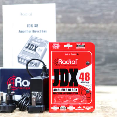 Radial Engineering JDX 48 Guitar Amplifier Direct Box / Reactive Amp Emulation image 5