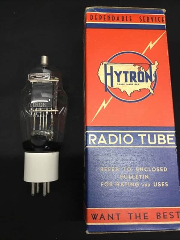 NOS HYTRON HY25 RF Amplifier High Mu Transmitting VACUUM TUBE NIB V.8372 image 1
