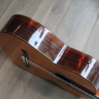 CONDE "Guitarra Conde Atocha Ciprés Rosas Azules" HARDCASE image 4