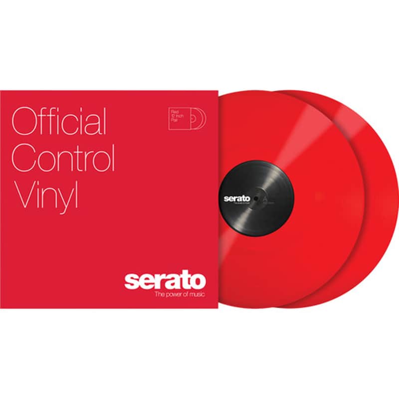 Serato 12" Control Vinyl (Pair, Red) imagen 1