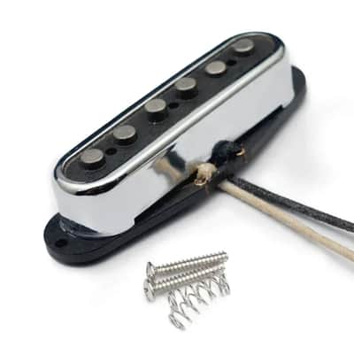 Open Staggered Poles Guitar Alnico 5 Strat Style Pickups Set image 3