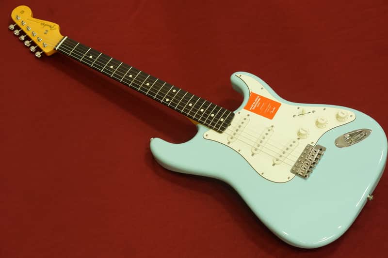 Fender Made in Japan Traditional 60s Stratocaster Sonic Blue w/ free shipping! ** image 1
