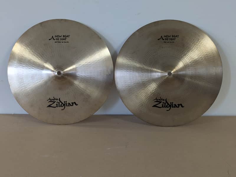 Zildjian 14" A Series New Beat Hi-Hat Cymbals (Pair) 1982 - 2012 - Traditional image 1