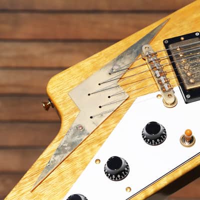 1994 Gibson Flying Z Thunderbolt by Hiroshi Kido Kid Korina Guitar - Beyond Rare, Brazilian/Korina! image 5