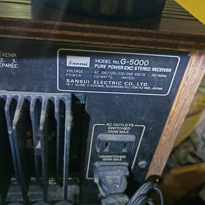 Sansui G5000 Receiver image 10