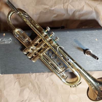 King Cleveland Superior Trumpet, USA, with case & MP, Good Condition image 8