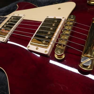 Gibson Les Paul Standard 1998 -100% Original-Outstanding-Limited Edition-Gold hardware Red Wine Cherry image 11